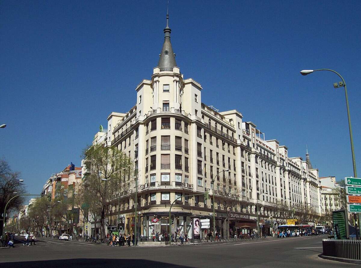 El precio medio de la vivienda en el Barrio de Salamanca es de 6.824 euros por metro cuadrado. Foto: Wikipedia.