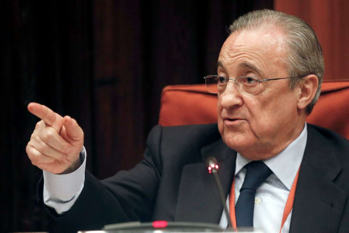 Florentino Pérez, presidente del Real Madrid