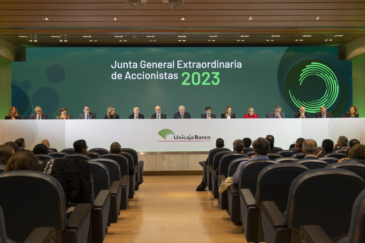 Unicaja Banco celebra Junta General Extraordinaria de Accionistas y completa la renovación de su Consejo. Unicaja