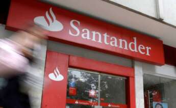 Una oficina de Banco Santander.