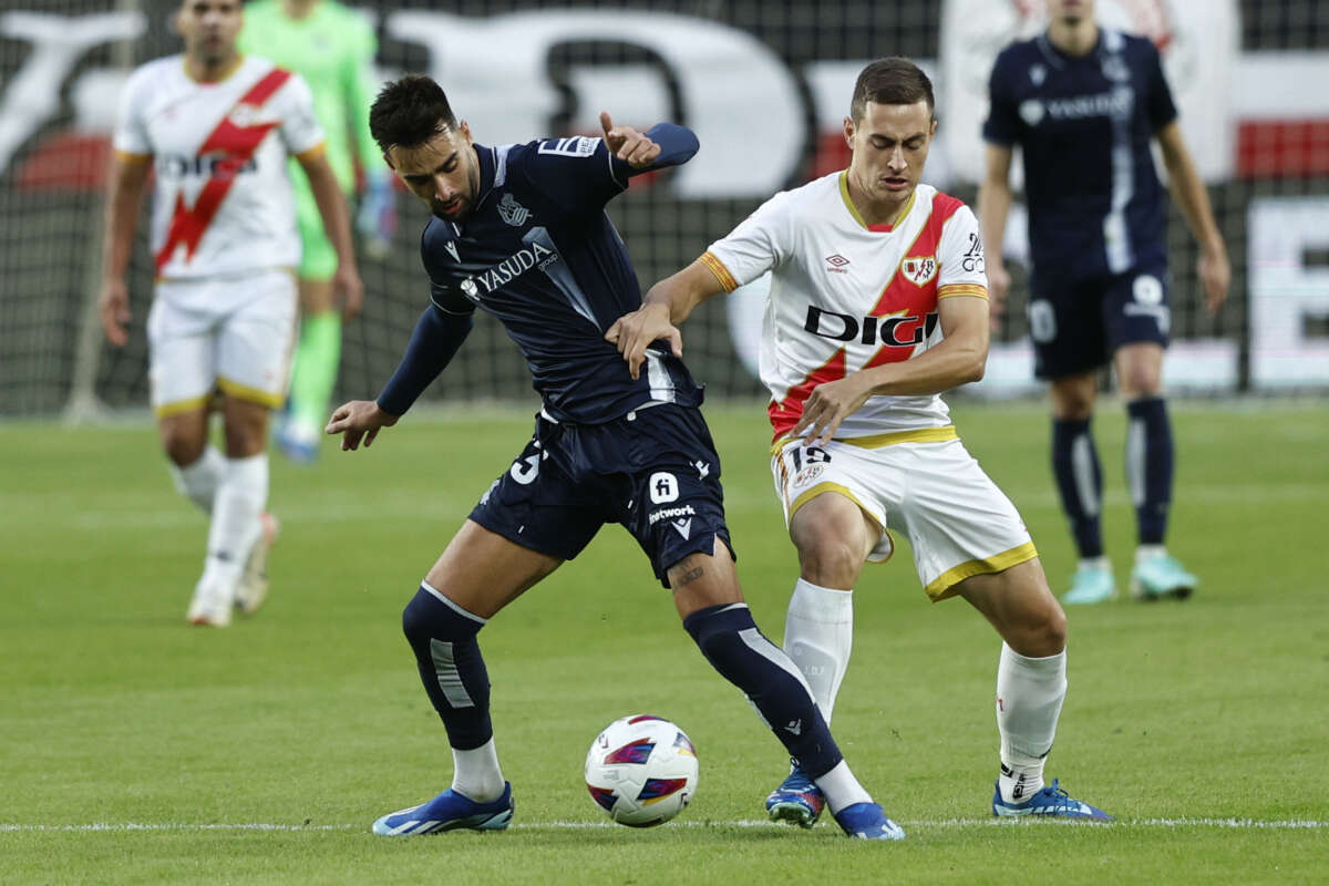 Brais Méndez, jugador de la Real Sociedad