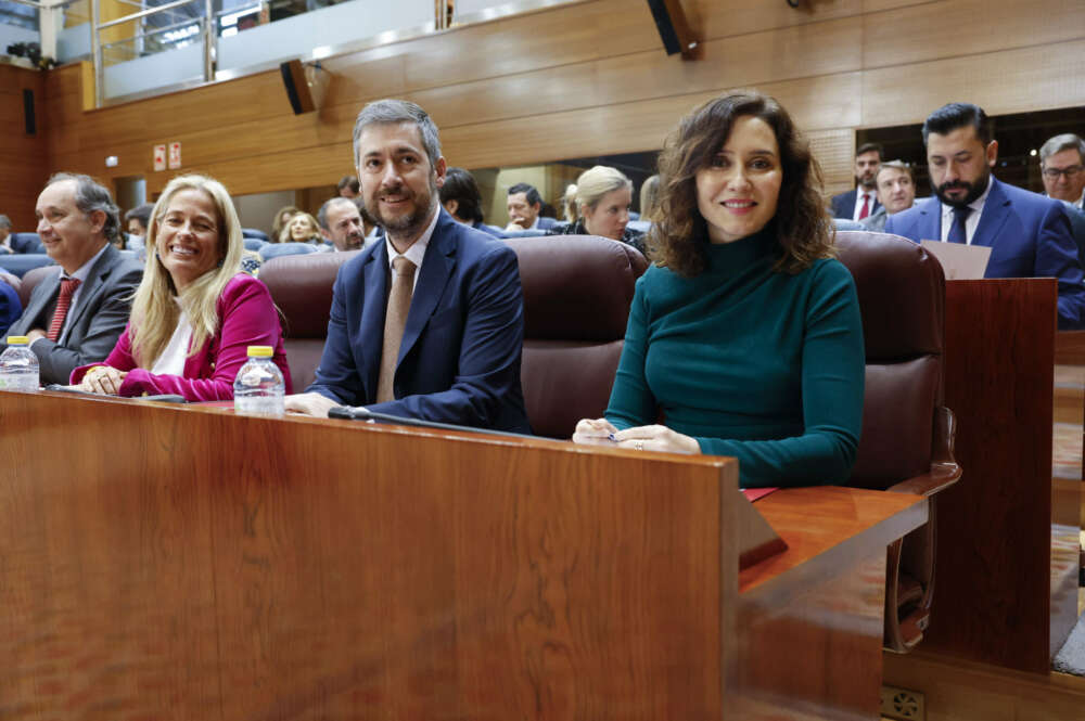 La presidenta de la Comunidad de Madrid, Isabel Díaz Ayuso. EFE/Zipi