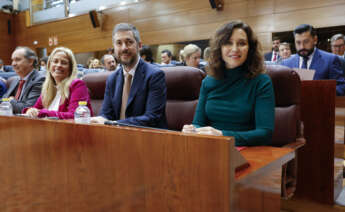 La presidenta de la Comunidad de Madrid, Isabel Díaz Ayuso. EFE/Zipi