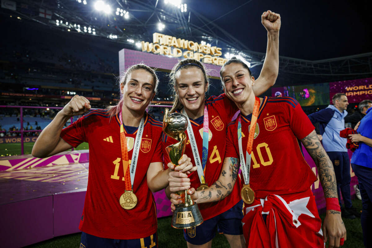 Jugadoras de la Selección Española