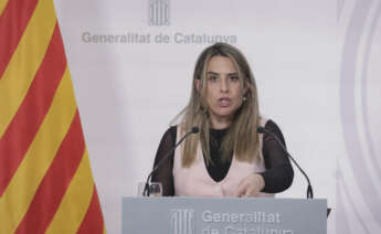 La portavoz del Govern, Patricia Plaja. EFE/Quique García