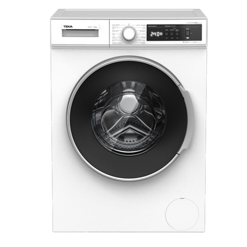 La lavadora de Teka en color blanco de Carrefour