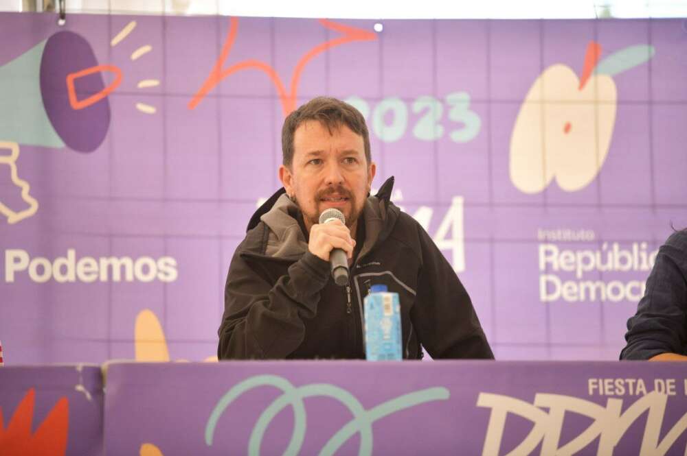 El exsecretario general de Unidas Podemos, Pablo Iglesias. Foto: Servimedia.