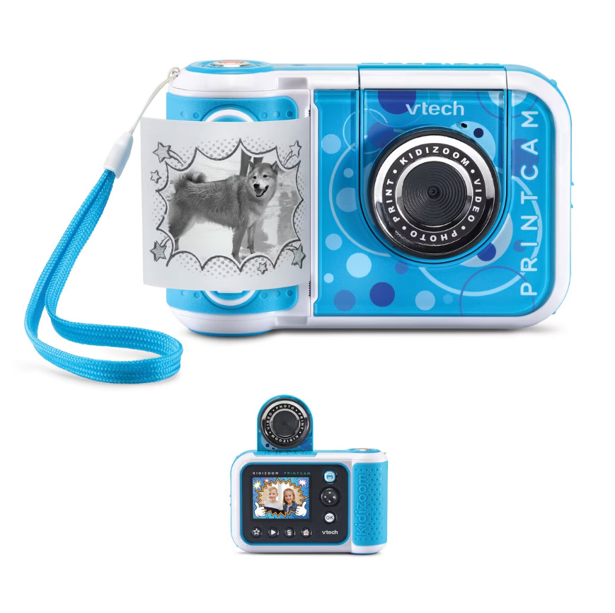 La cámara de VTech para niños en color azul