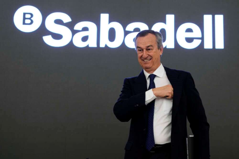 César González-Bueno, CEO de Banco Sabadell. EFE
