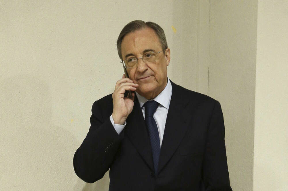 Florentino Pérez, presidente del Real Madrid