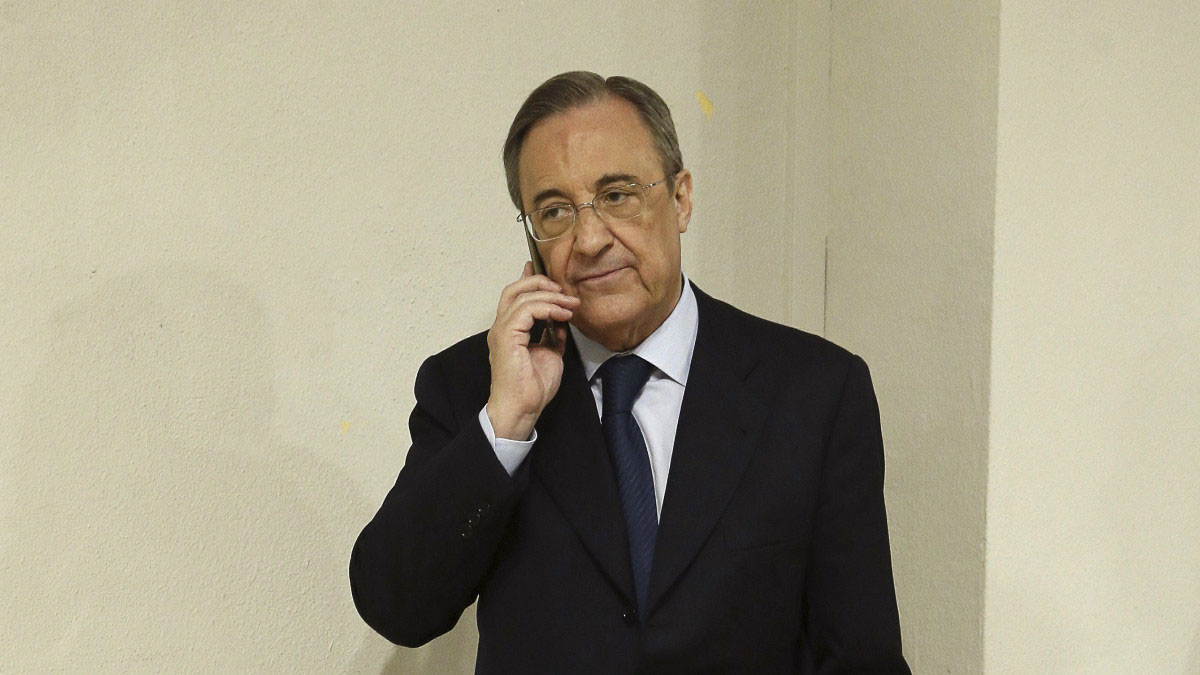 Florentino Pérez, presidente del Real Madrid