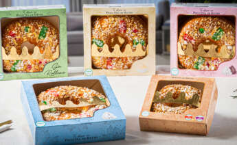 La variedad de roscones de Reyes de Mercadona en cinco cajas diferentes