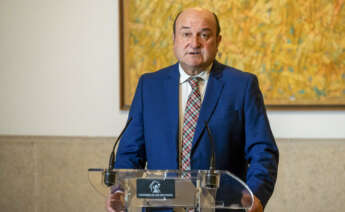 El presidente del PNV, Andoni Ortuzar. EFE/ Fernando Villar