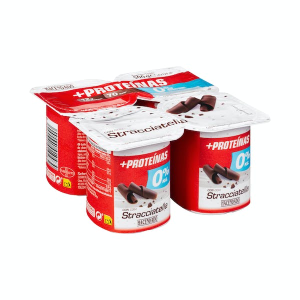 El yogur de proteínas con stracciatella de Mercadona