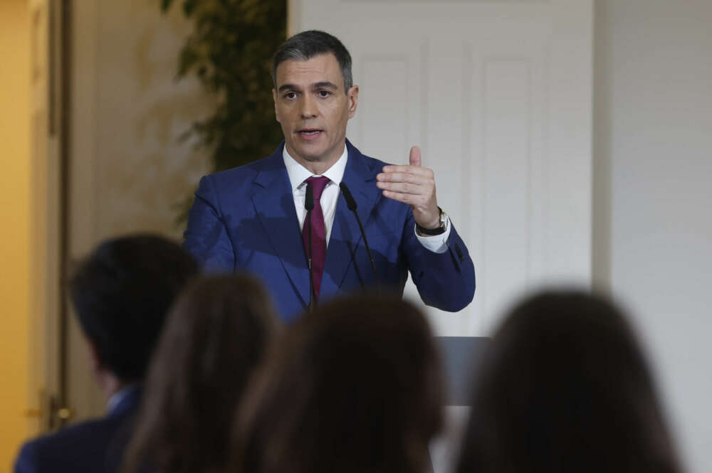 El presidente del Gobierno, Pedro Sánchez. EFE/ Juan Carlos Hidalgo