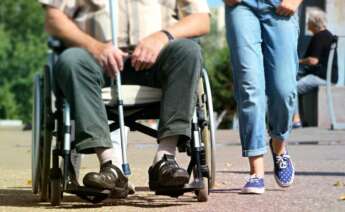 Persona con una incapacidad permanente. Foto: Pixabay