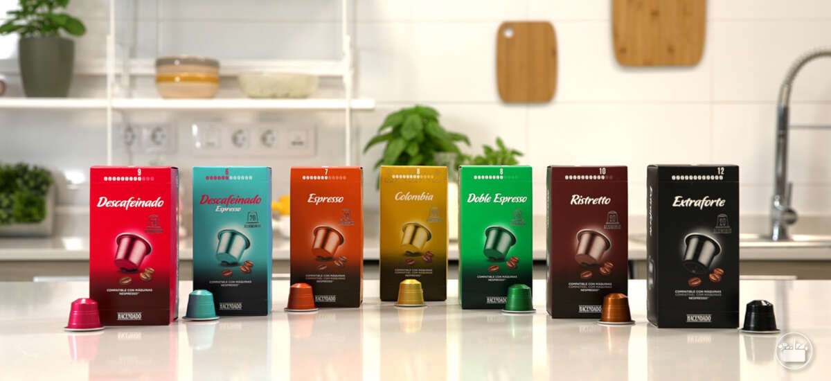 Los siete paquetes de cápsulas de café de Mercadona compatibles con Nespresso