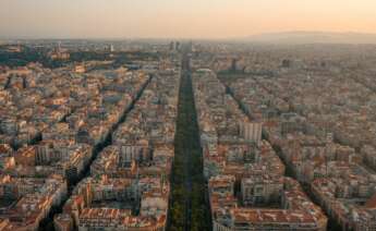 Barcelona al atardecer