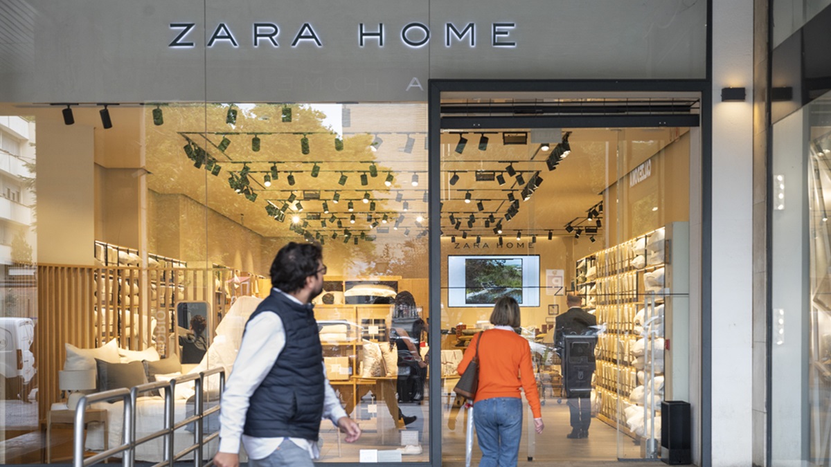 Fachada exterior de una tienda de Zara Home