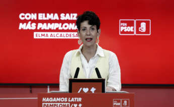 La ministra de Inclusión, Seguridad Social y Migraciones, Elma Saiz. EFE/ Jesús Diges