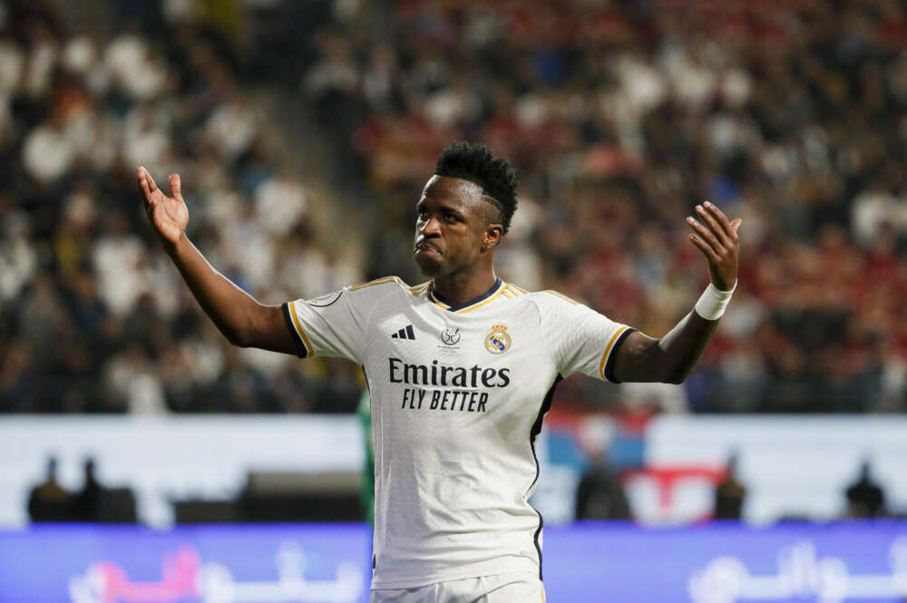 Vinicius, futbolista del Real Madrid