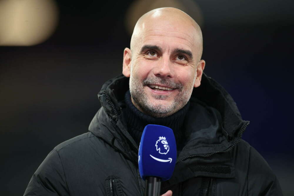 Pep Guardiola, entrenador del Manchester City