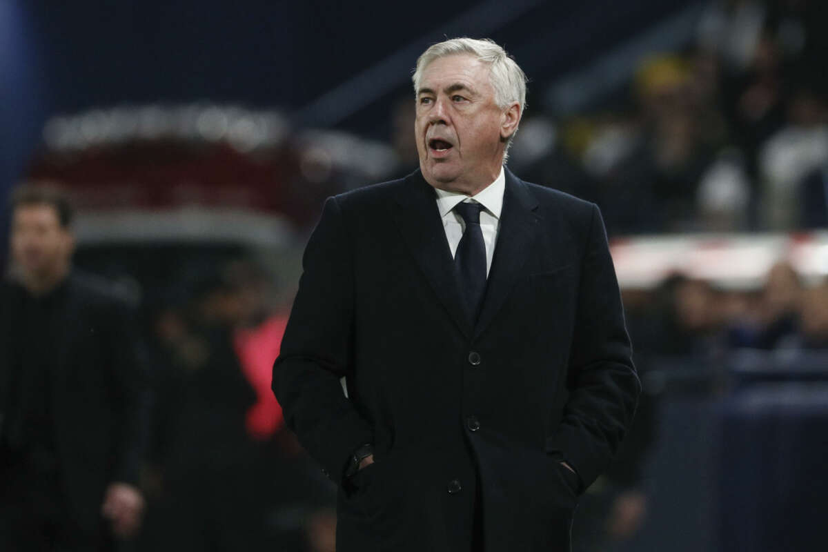 Carlo Ancelotti, entrenador del Real Madrid