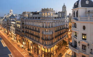 Un hotel en Madrid.