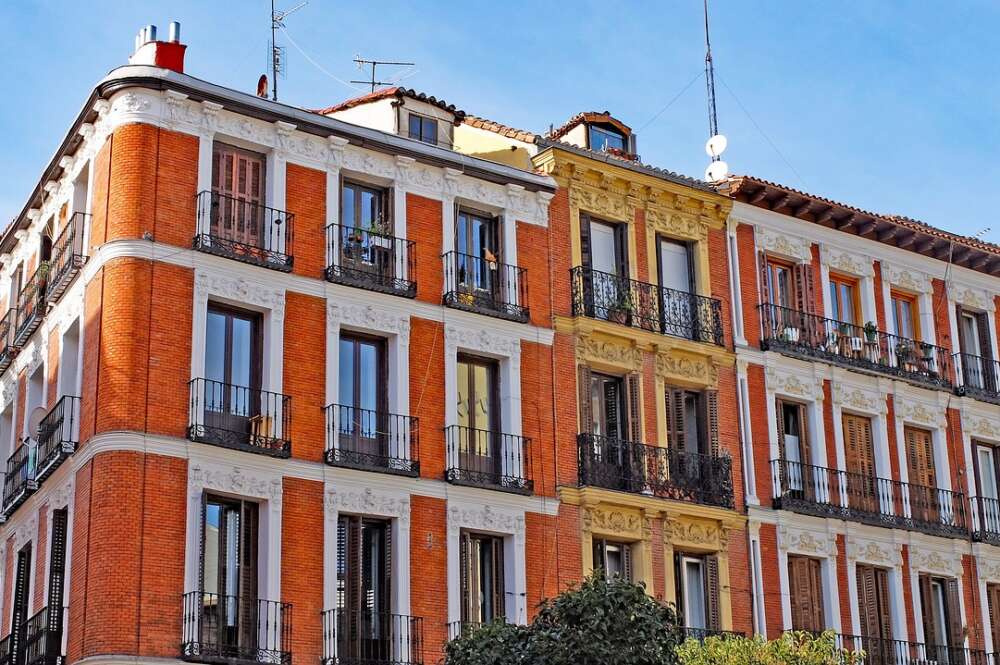 Un edificio de Madrid. Foto: Freepik.
