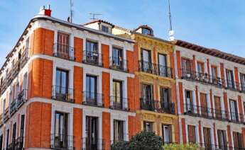 Un edificio de Madrid. Foto: Freepik.