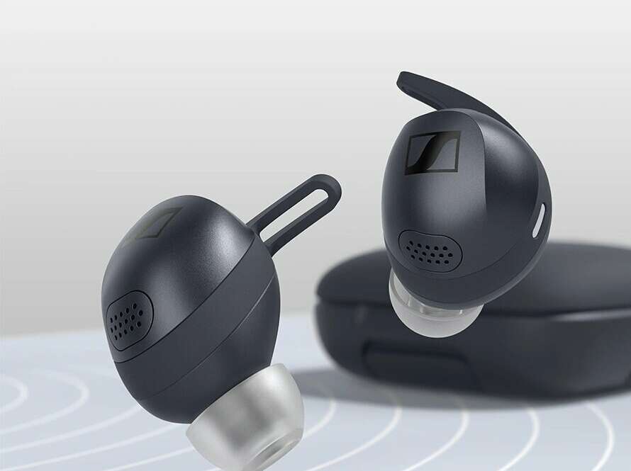 Los auriculares Sennheiser Momentum Sport. Foto: Sennheiser.