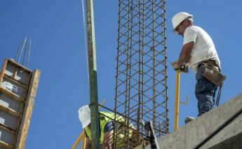 Obrero trabajando