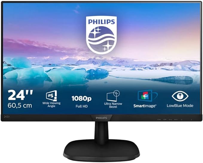 El monitor Philips de 24 pulgadas FHD.