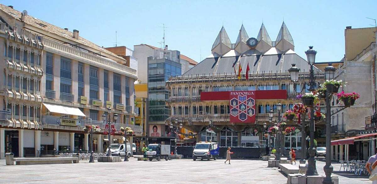 Plaza mayor de Ciudad Real. Imagen: Wikipedia.