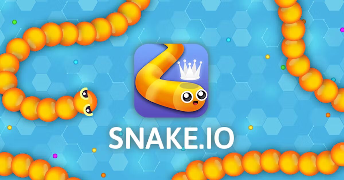 El videojuego Snake.io, uno de los favoritos de millones de usuarios.