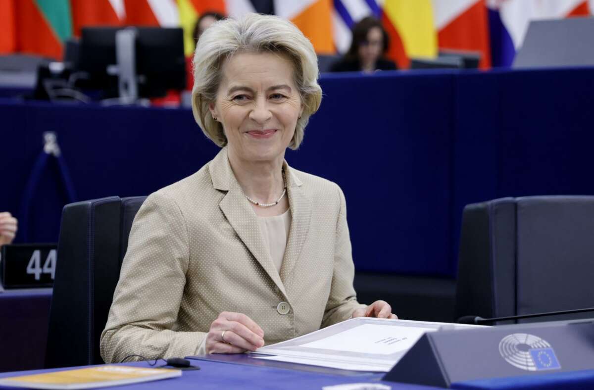 La presidenta de la Comisión Europea, Ursula von der Leyen. EFE/EPA/RONALD WITTEK