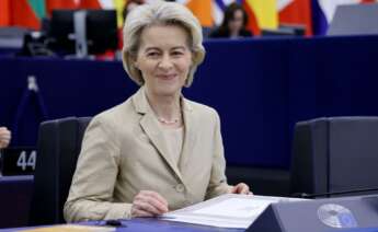 La presidenta de la Comisión Europea, Ursula von der Leyen. EFE/EPA/RONALD WITTEK