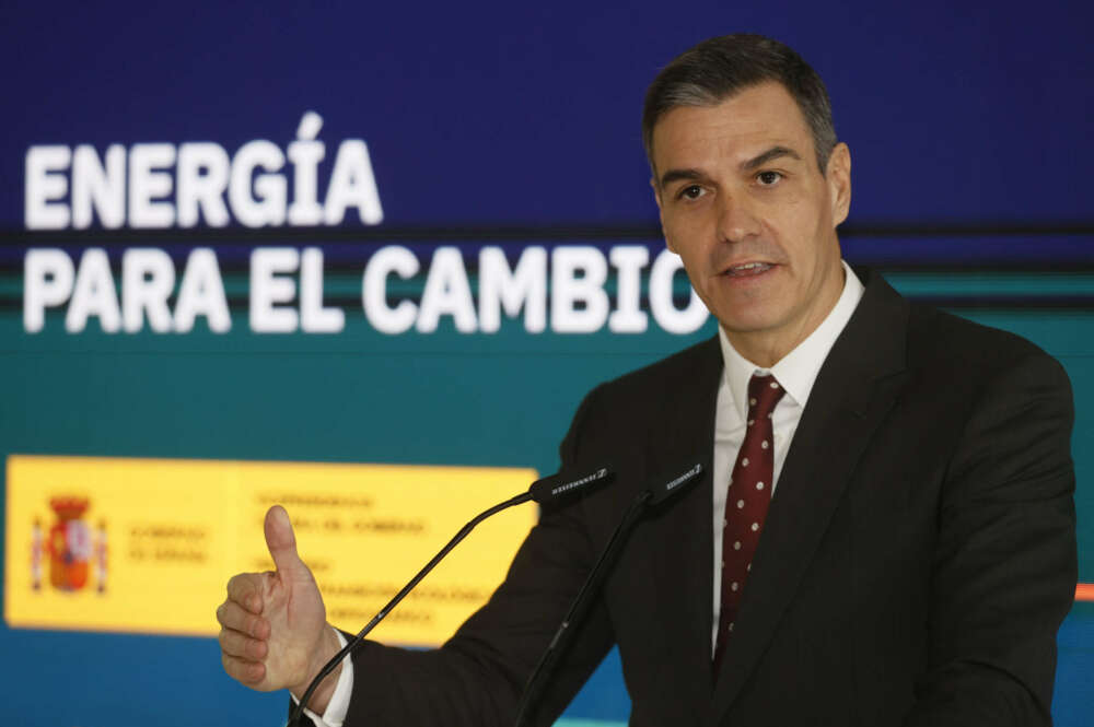 El presidente del Gobierno, Pedro Sánchez.-EFE/ Mariscal