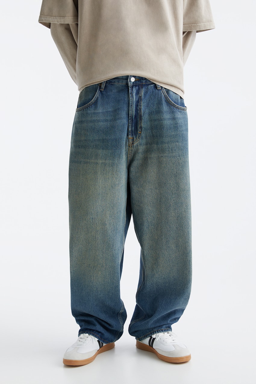 Los jeans baggy tipo skater de Pull&Bear