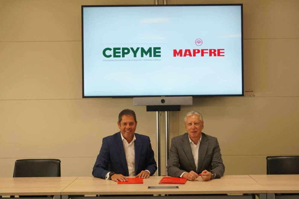 Acto de firma del acuerdo | Foto de Cepyme