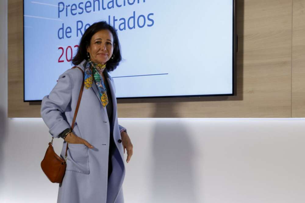 Ana Botín, presidenta de Banco Santander. EFE