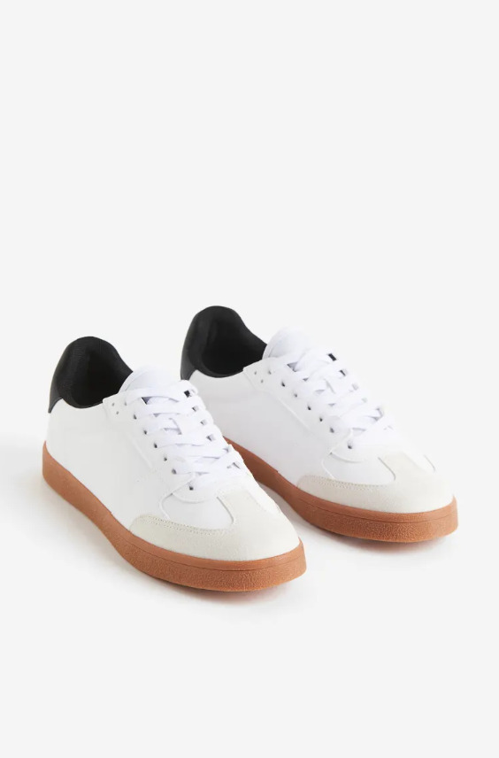 Las zapatillas deportivas de las rebajas de H&M en color blanco