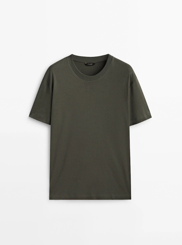 La camiseta básica de Massimo Dutti