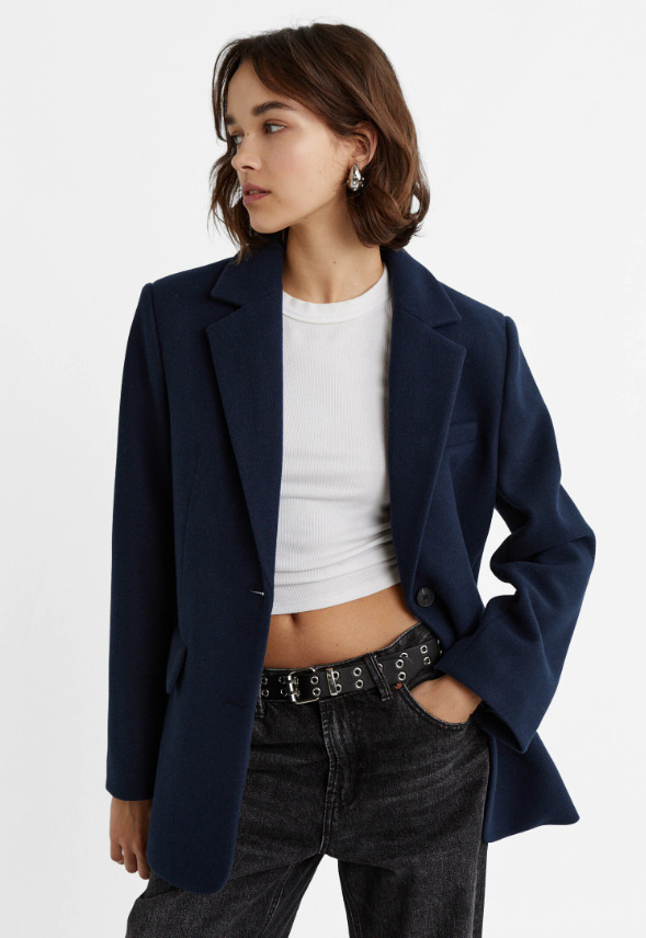 La blazer regular fit de Stradivarius