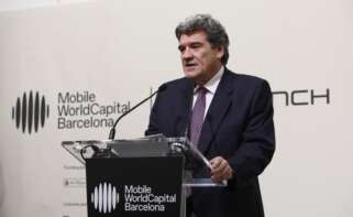 José Luis Escrivá, ministro de Trasformación Digital y de la Función Pública hoy en el MWC. Foto: @joseluisescriva