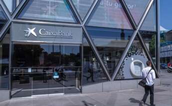 Oficina de Caixabank. EFE