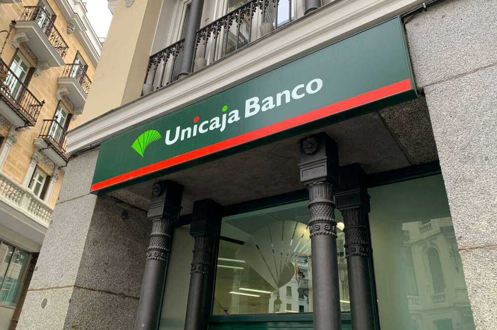 Sucursal de Unicaja Banco en Madrid. @Alejandro_MDV