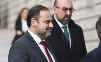 El exministro de Transportes, José Luis Ábalos, y su exasesor, Koldo García. Foto: EFE.