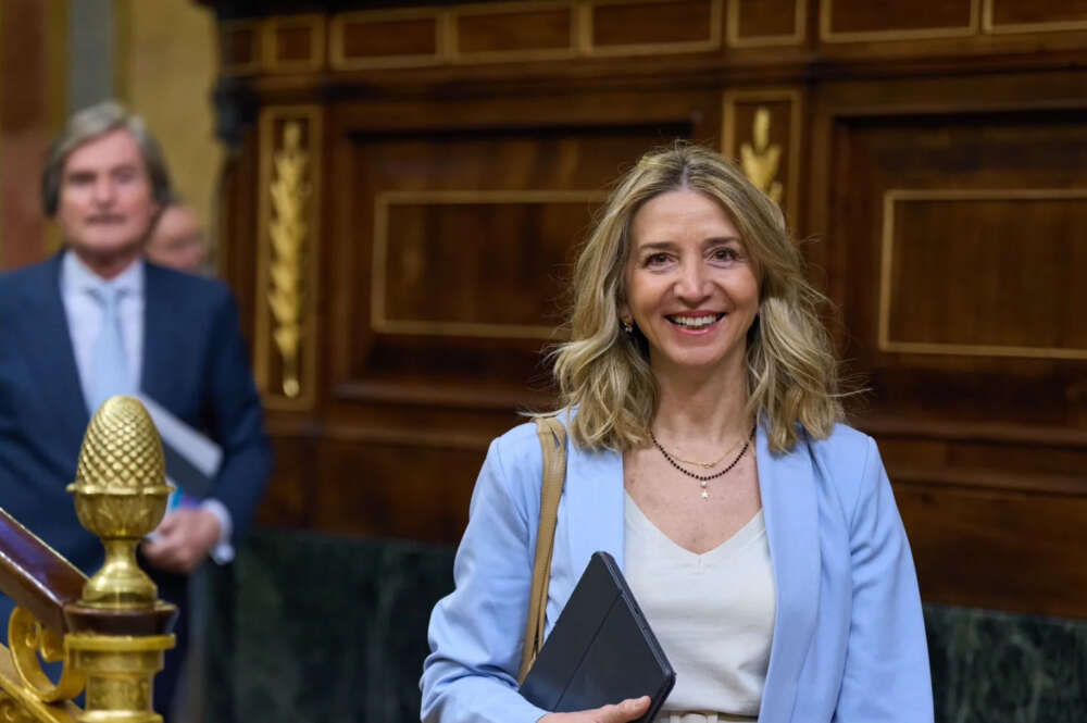 La portavoz de los populares en la Cámara Alta, Alicia García. Foto: PP.