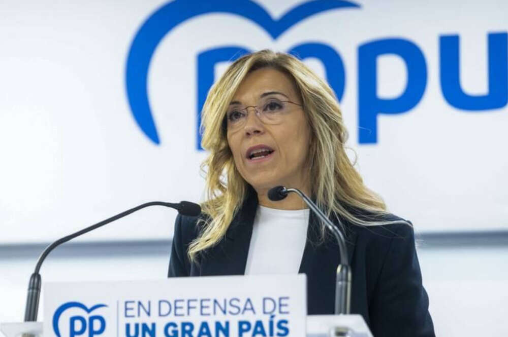 La vicesecretaria de Igualdad, Conciliación y Política Social del PP, Ana Alós. Foto: EFE.